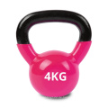 Kunststoff Dip vinylbeschichtete massive Gusseisen -Stahl Home Fitnessstudio Gewichtsfestigkeit Training Kettlebell